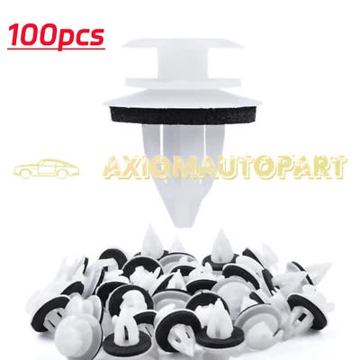 100X Door Panel Clips For BMW 325i 325Ci 330i 525i 530i 328i 318is 528i 740i - Image 1 of 4