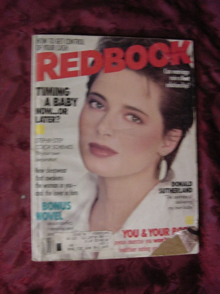 REDBOOK February 1983 Isabella Rossellini Donald Sutherland Maeve Binchy - Image 1 of 1