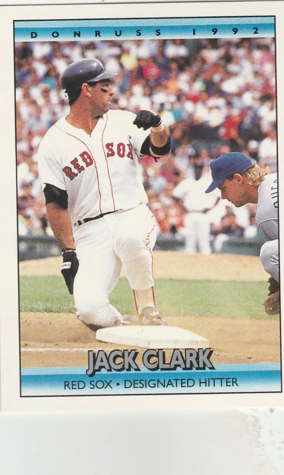 FREE SHIPPING-MINT-1992 Donruss #169 Jack Clark Boston Red Sox Baseball Card - Image 1 of 1