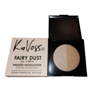 K Voss Fairy Dust Pressed Highlighter - Moonlight / Starkissed, 0.282 oz - Picture 1 of 3