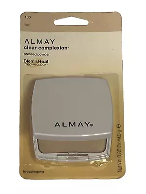 Almay Clear Complexion Pressed Powder BlemisHeal Technology, 100 Light - Image 1 of 3