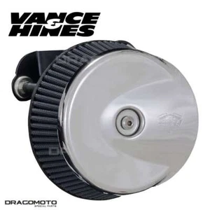 Air Filter Vance & Hines CH.VO2SRAY M8 72371 Harley Davidson Silver - Picture 1 of 4