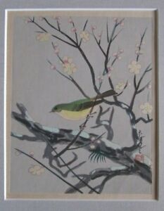 Multicolor 18x18 Japanese Artwork Kacho-e Painting & Culture Japanese Warrior Painting by Kono Bairei Art Throw Pillow 