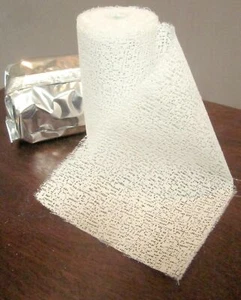 PLASTER CLOTH 6 in X 15 ft 3 Rolls $24 FREE DELIVERY * - Picture 1 of 1