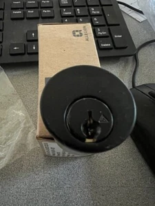 CILINDRO DE LLANTA SCHLAGE EVEREST C123 KR NEGRO SIN COLLAR - Imagen 1 de 3