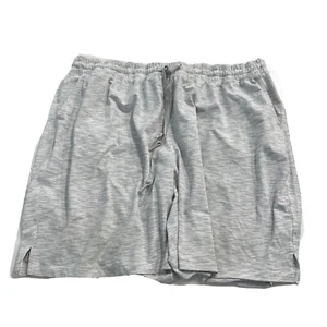 Mondetta Everyday Shorts womens Wicking Size: 3X (Grey stripe) Return - Picture 1 of 12
