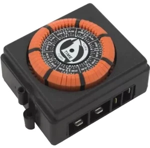 Intermatic PB873MKZ 7-Day Mechanical Panel Mount Timer, SPST, 120 Volts - Picture 1 of 2