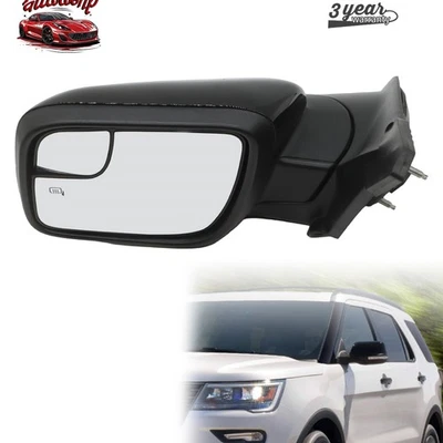 Driver Side Heated Mirror For Ford Explorer 2016-2019 Signal Light Power Glass - Изображение 1 из 4