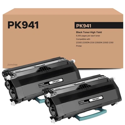 PK941 Black Toner Cartridge Replacement for Dell PK941 Toner Cartridge High-Y... - Image 1 of 4