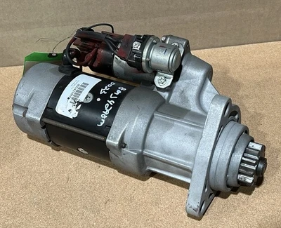 Mack 21328200288 8200308 Starter Motor 39 MT CW 12V  SAE 3 Mount 11 Tooth REMAN - Image 1 of 4