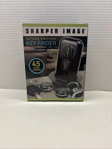 Sharper Image Localizzatore Chiavi Elettronico Portatile 2 Fob e Telecomando NUOVO IN SCATOLA - Foto 1 di 7