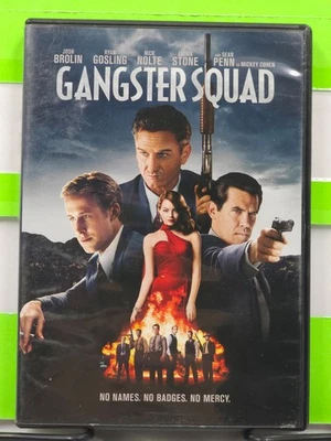 GANGSTER SQUAD JOSH BROLIN RYAN GOSLING NICK NOLTE EMMA STONE & SEAN PENN DVD - Image 1 of 3