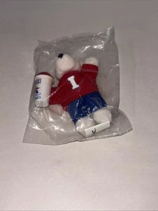 2000 Icee Promo Item 3" PLUSH ICEE BEAR w CUP in Sealed Bag - Picture 1 of 3