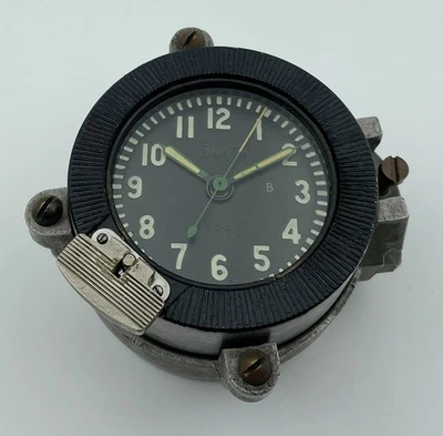 AVRM USSR Soviet Military Tank Panel Clock 5 Days #55860 - Image 1 of 4