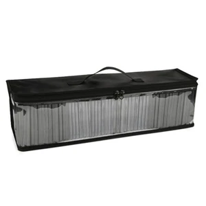 Clear TPU Disc Storage Bag with Handle Zippers Closures for 50Discs Total Holder - Afbeelding 1 van 8