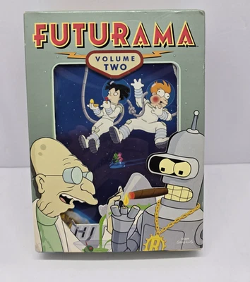 Futurama Volume 2 & 3 DVD Bundle Complete Matt Groening Good Condition - Image 1 of 4