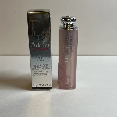 Dior ~ Dior Addict Lip Glow-Color Reviver Balm-006 Berry ~ NIB - Image 1 of 2