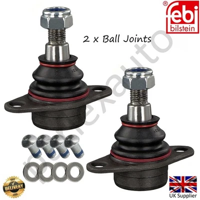 2x Ball Joint For BMW X5 3.0 4.4 Xdrive 2000-2006 31121096425 31122180455 Febi - Image 1 of 4