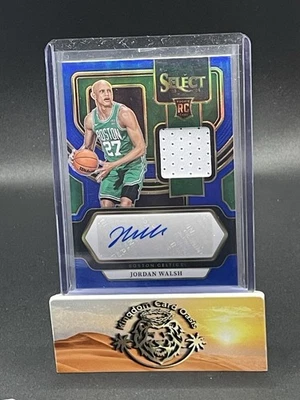 💥2023-24 Select Jordan Walsh RC #RJ-WAL Blue Prizm RPA Auto #d 17/49 Celtics💥 - Image 1 of 2