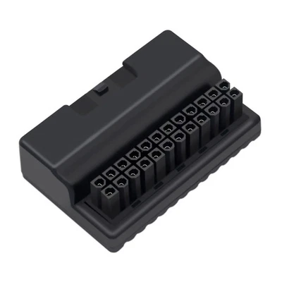 Female ATX 24Pin To 24Pin Male 90 Degree Power Adapter Mainboard Connector PH324 - Image 1 of 4