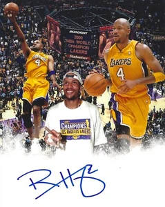 RON HARPER SIGNED AUTO 8x10 LOS ANGELES LAKERS PHOTO w/CERT - Picture 1 of 1