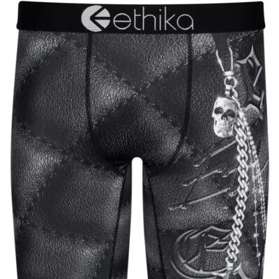 ETHIKA HOMBRE ROPA INTERIOR BÁSICA BOXER CHAINBOSSED NEGRO Foto 1 de 3