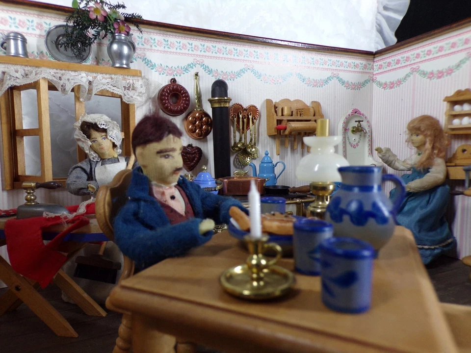 Ancienne maison de poupée Bodo Henning année 1970-80 Allemande🤩​👌​​​. - Photo 1/4