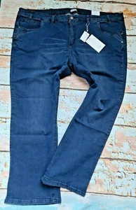 Sheego Damen Hose Jeans Strech die Gerade Blau blue (1 784) Übergröße NEU