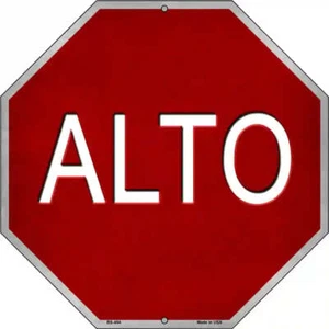 Alto 12" Achteck Blechschild - Bild 1 von 1