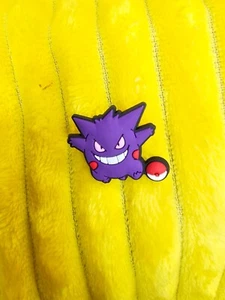 Gengar Croc Shoe Charm – Pokémon Fan Gift, Anime-Inspired Accessory - Picture 1 of 1