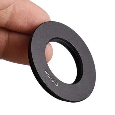 C-M42 with Flange C Mount to M42 Screw Thread Lens Mount Adapter Inner 25.4mm - Image 1 of 4