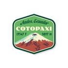 Cotopaxi Mountain Decal Sticker