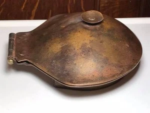 Handmade Trench Art Covered Trinket Dish - Picture 1 of 6