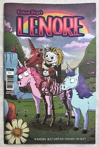 Roman Dirge’s Lenore Issue #1 Cover A Sarah Graley Titan Comics GOOD Sept 2019 - Imagen 1 de 2