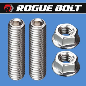 SBM FUEL PUMP / BLOCK-OFF STUD KIT BOLTS STAINLESS SMALL BLOCK MOPAR 318 340 360 - Picture 1 of 1