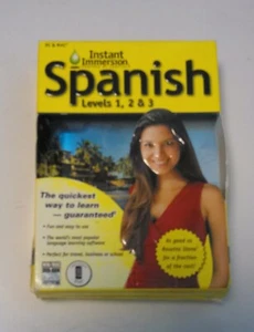 Instant Immersion: Levels 1, 2 & 3 Family Spanish Deluxe Edition ~ #81122, 2011 - Picture 1 of 2