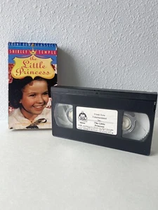 The Little Princess VHS Tape - Shirley Temple (Tested & Working) Fast Shipping - Foto 1 di 8