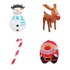 PVC Inflatable Christmas Ornament Home Decoration for Outdoor Lawn Doorway