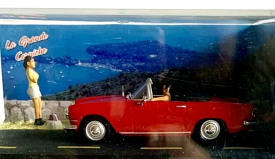 La route bleue RN7 Étape 37 "L'auto-stoppeuse" LA SIMCA OCEANE 1/43 Boite W box - Photo 1/4