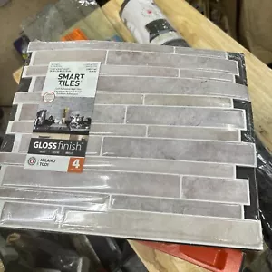Smart Tiles Milano Todi 11.55 in x 9.63 in Vinyl Peel and Stick Tile 4-Pk - Picture 1 of 1