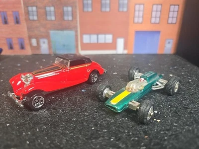 Hot Wheels Treasure Hunt Mercedes and a Funky Lotus Climax Foto 1 de 4
