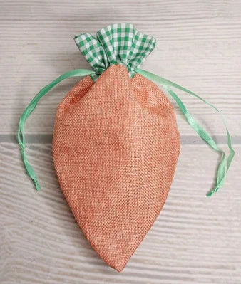 ¡Nuevo! Bolsas de tela zanahoria conejito de Pascua bolsa de regalo decoración fiesta favor caza de huevos Foto 1 de 4