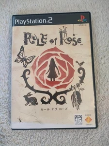Sony Play Station 2 PS2 Rule of Rose TV Video Game Software Used Japanese w/Case - Picture 1 of 5