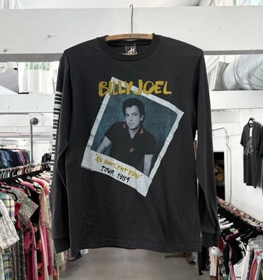 Camiseta de manga larga rara de la gira mundial Billy Joel 1984 'An inocent Man' Foto 1 de 4