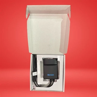 BizLink DisplayPort to DVI Adapter USB Powered Black Dongle Kit - Image 1 of 4