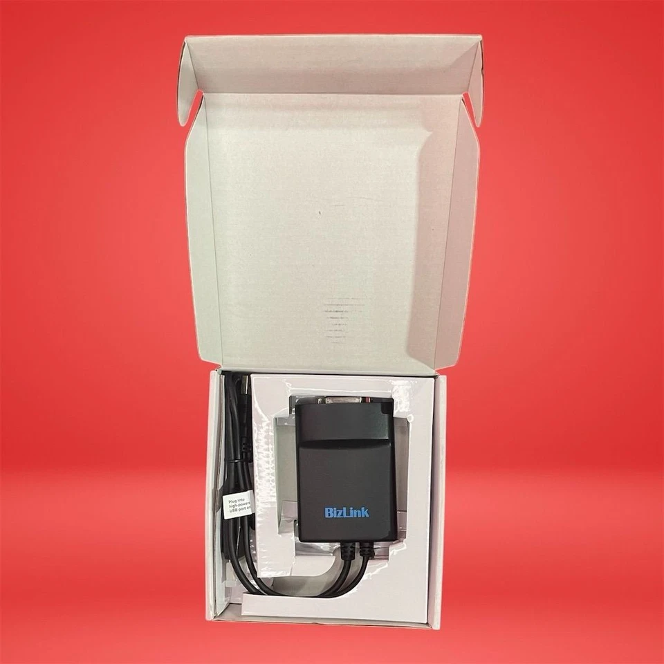 BizLink DisplayPort to DVI Adapter USB Powered Black Dongle Kit - Image 1 of 4