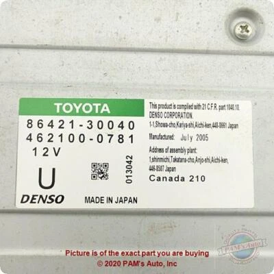 Pantalla de infoentretenimiento usada se adapta a: Lexus GS300 2006 reproductor grado A Foto 1 de 4