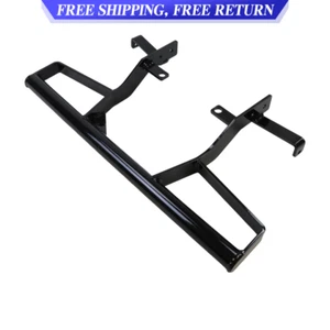 Fits Yamaha Yfz 450r Grab Bar Bumper Rack 09-24 Straight Handle Steel Black - Picture 1 of 9