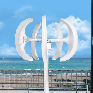 400w Vertical Axis Wind Power Turbine Generator 24V Controller Home Windmill Kit - Picture 1 of 12