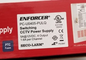 ENFORCER SECO-LARM PC-U0405-PULQ 5A @ 12VDC 4 Output - Picture 1 of 4